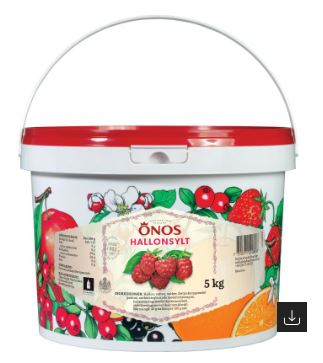 Hallonsylt 5kg ÖNOS