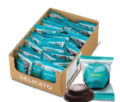 Biskvi Singel & Glutenfri 25x40g