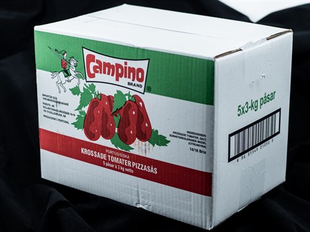 Campino tomatsås Påse 5x3 kg