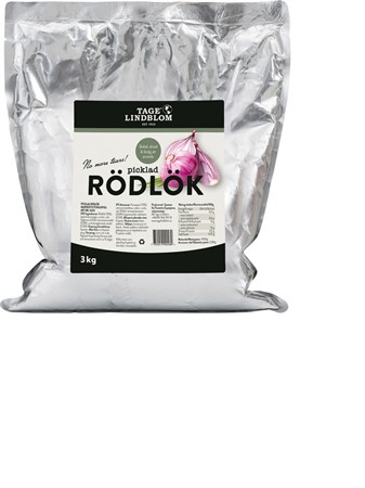 Picklad Rödlök 5x3kg Tage Lindblom