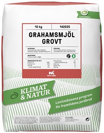 Grahamsmjöl Grovt 10kg