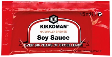 Kikkoman Portion sojasås 500x15ml