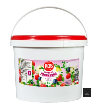 Frukt & Bär 35% 5kg BOB Topping till pannkakor