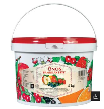 Pannkakssylt 5kg ÖNOS