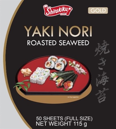 Nori Gold Korea 10x50st 115gr Shiragiku