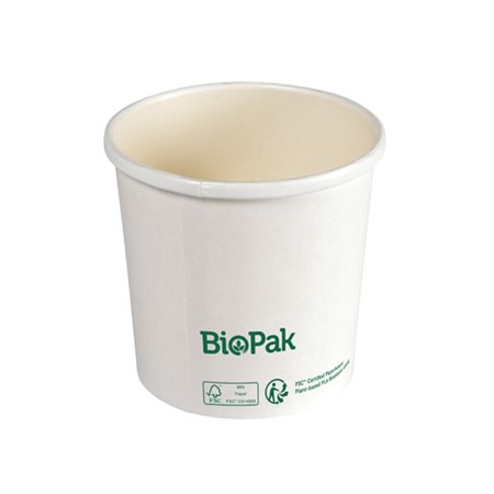 Soppskål 360ml Vit Duni 16x25st