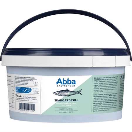MSC Skärgårdssill 2,3kg ABBA
