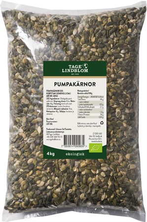 Pumpakärnor 2x4kg