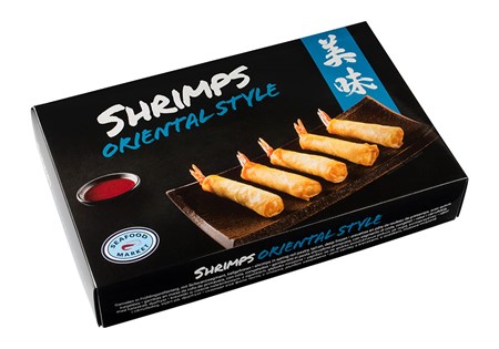 Räkor Oriental style vårrullar 6x1kg (50st) Seafoodmarket