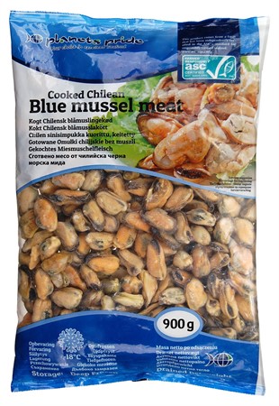blåMusselkött styckfryst 10x1kg 200/300