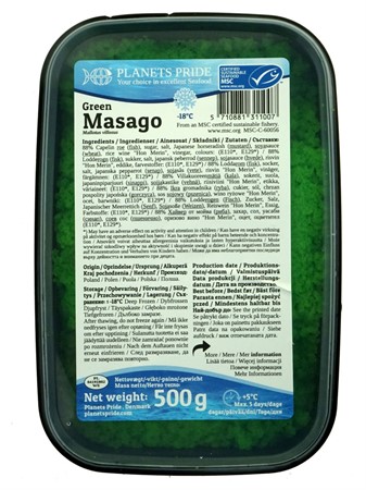Masago Grön 12x500gram Planet pride