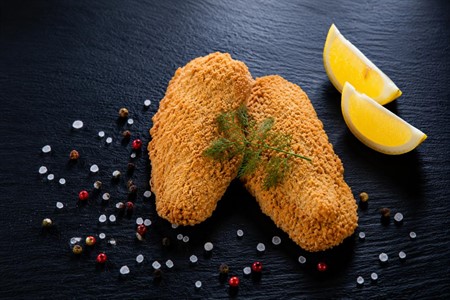 Sprödbakad Sejfile Cordon Bleu Fylld Ost/bacon 140-160g 5kg