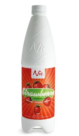 Topping Jordgubb NIC 900ml
