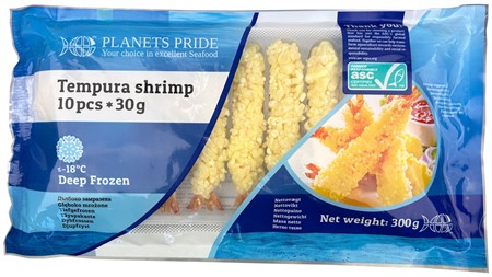 EBi Tempura 10x300gr (10st) Planet Pride  Färdigfriterad