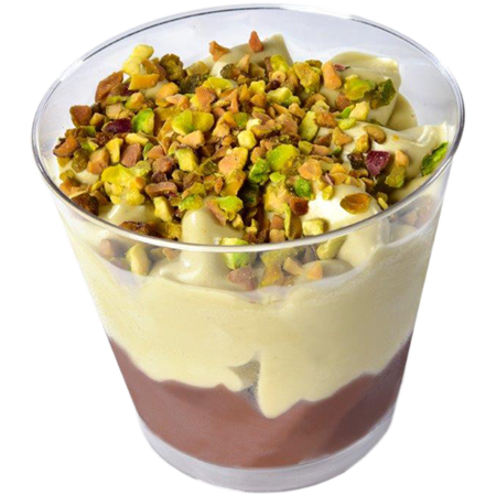Dessert Choklad Pistage GLAS 9x85gr